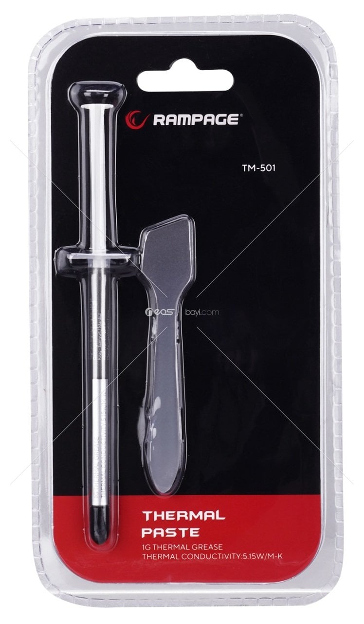 Rampage TM-501 1g 5.15w/m.K Gri Slim Tüp Termal Macun