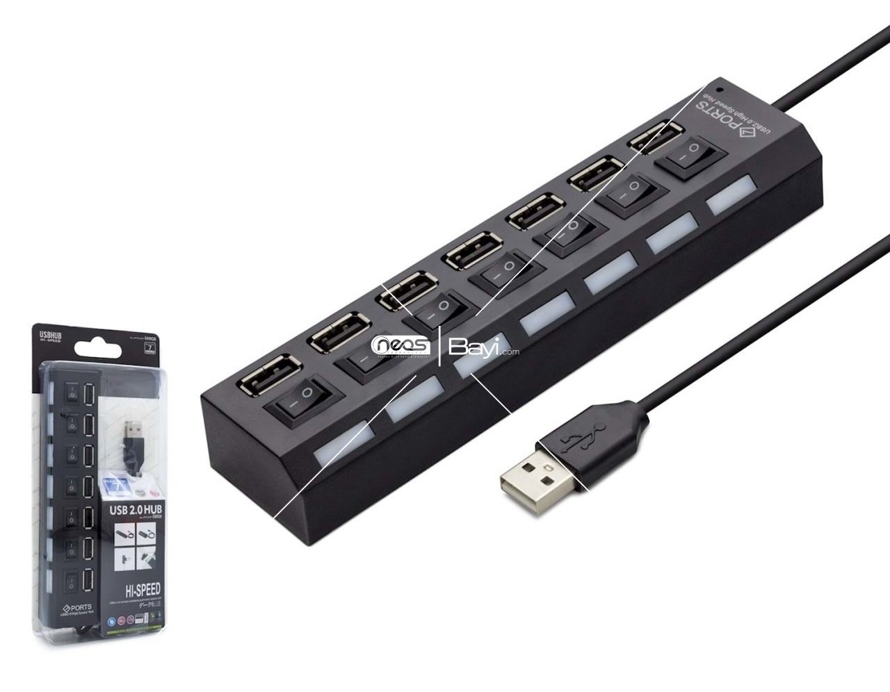 Hadron HN103 7 Port Usb Hub Çoklayıcı