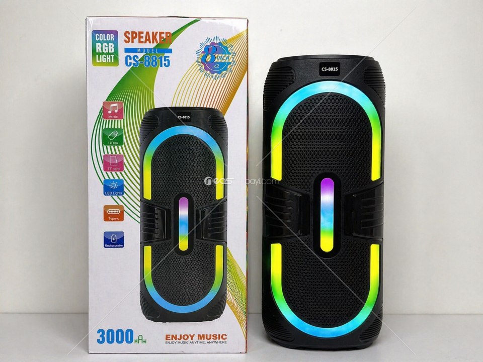 ( CS-8815 ) BLUETOOTH HOPARLÖR 8x2''
