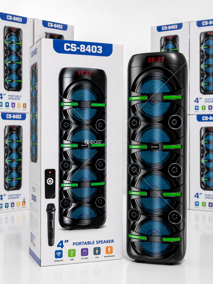 ( CS-8803 ) BLUETOOTH HOPARLÖR 4x4''