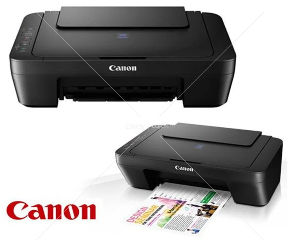 Canon Pixma E414 Tarayıcı + Fotokopi Renkli Çok Fonksiyonlu Mürekkep Püskürtmeli Yazıcı