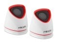 Mikado MD-158 2.0 Beyaz/Kırmızı USB Speaker