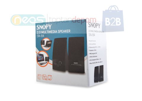 Snopy SN-84 2.0 Siyah USB Speaker