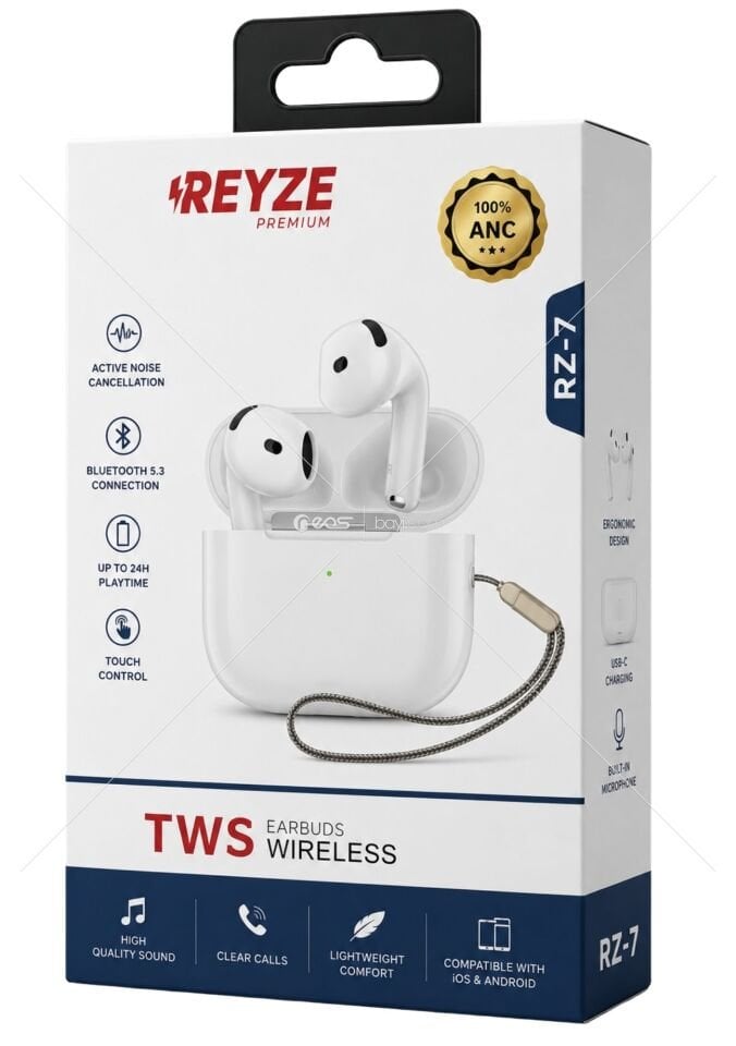 REYZE RZ-7 Premium TWS Kablosuz Kulaklık