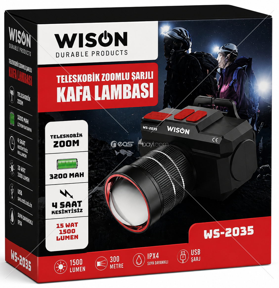 WİSİON WS-2035 KAFA LAMBASI