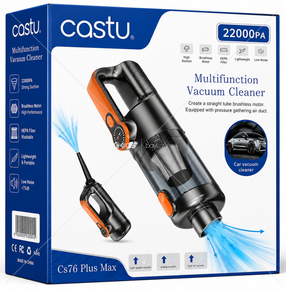 CS76 PLUS MAX SÜPÜRGE ARAÇ