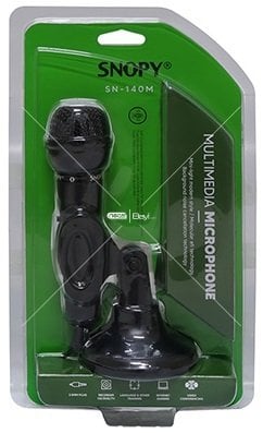 Snopy SN-140M Siyah Masaüstü Mikrofon