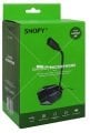 Snopy SN-110M Siyah Led Işıklı Usb Gaming Oyuncu Masaüstü Mikrofon
