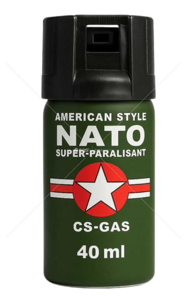 NATO CS Gazı 40 ml Savunma Spreyi