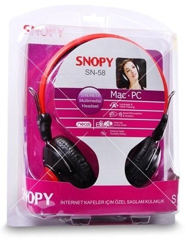 Snopy SN-58 Mikrofonlu Kulaklık
