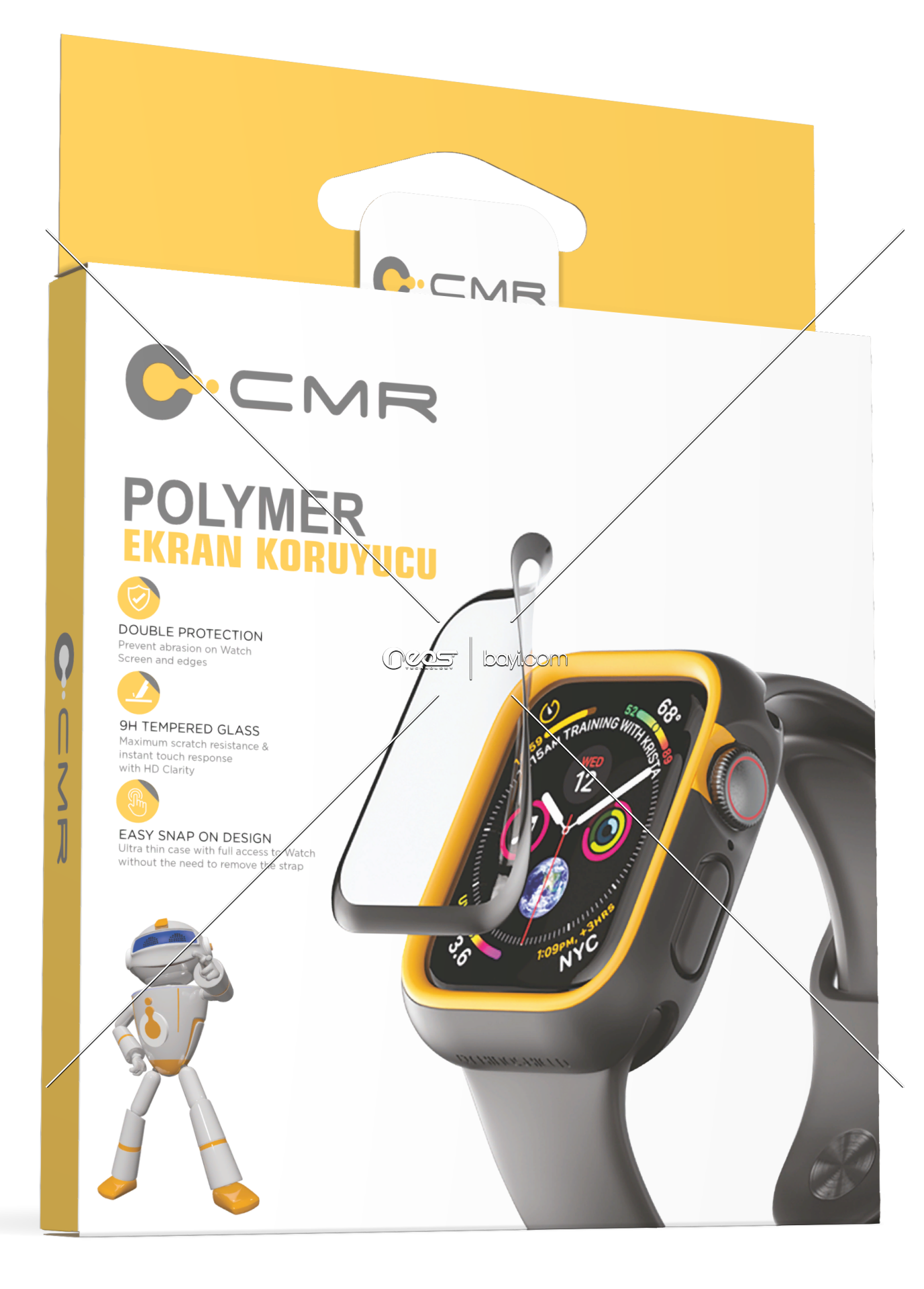 Samsung  Watch 4 CLASSİC 46 MM Akıllı Saat Ekran Koruyucu Polymer NANO