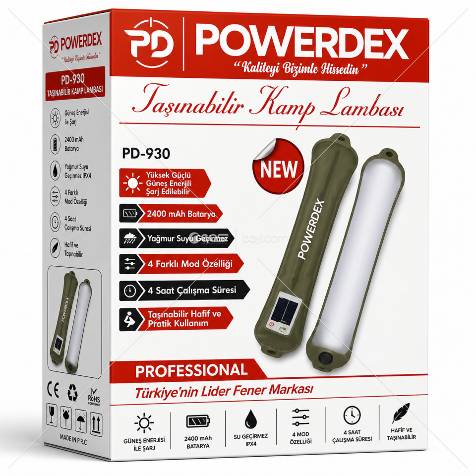 POWERDEX PD-930 KAMP FENERİ