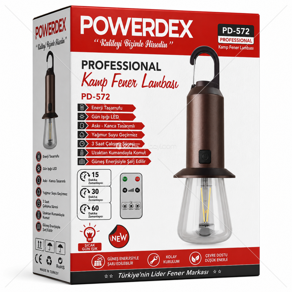 POWERDEX PD-572 KAMP FENERİ