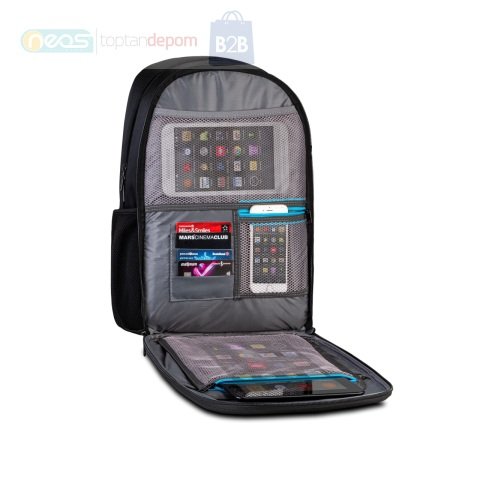 Classone BP-IT300 Gladiator Serisi Sırt Çantası 15.6″ Uyumlu – Siyah