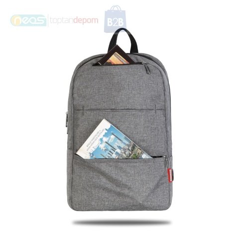 Classone PR-C1604 Casetto Serisi 15.6 Notebook Sırt Çantası-Gri