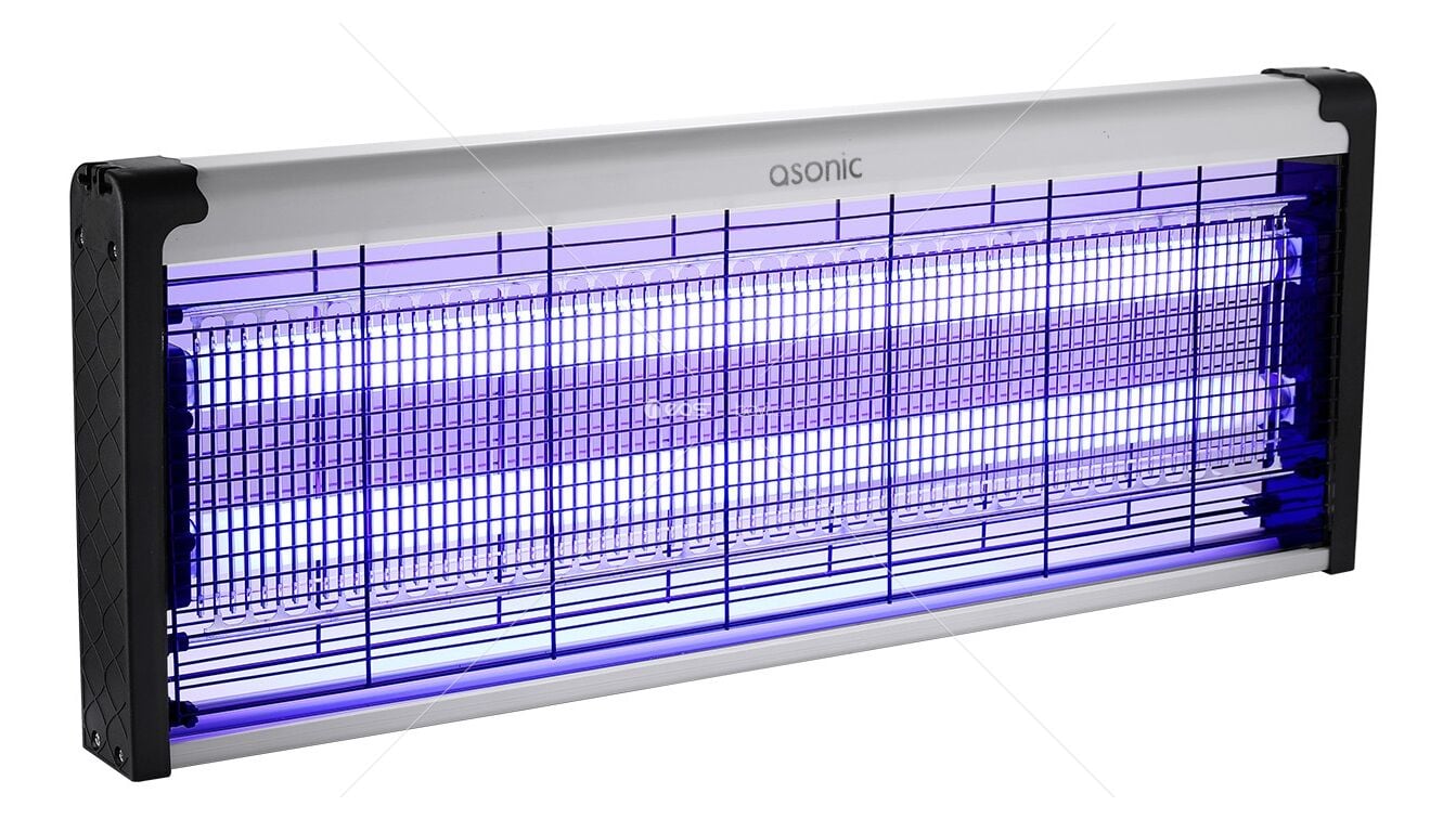 Asonic S28 Çift Cam LED Zincir Askısılı Sanayı Tipi Sinek Öldürücü XXXL Boy 40W+ 2000V