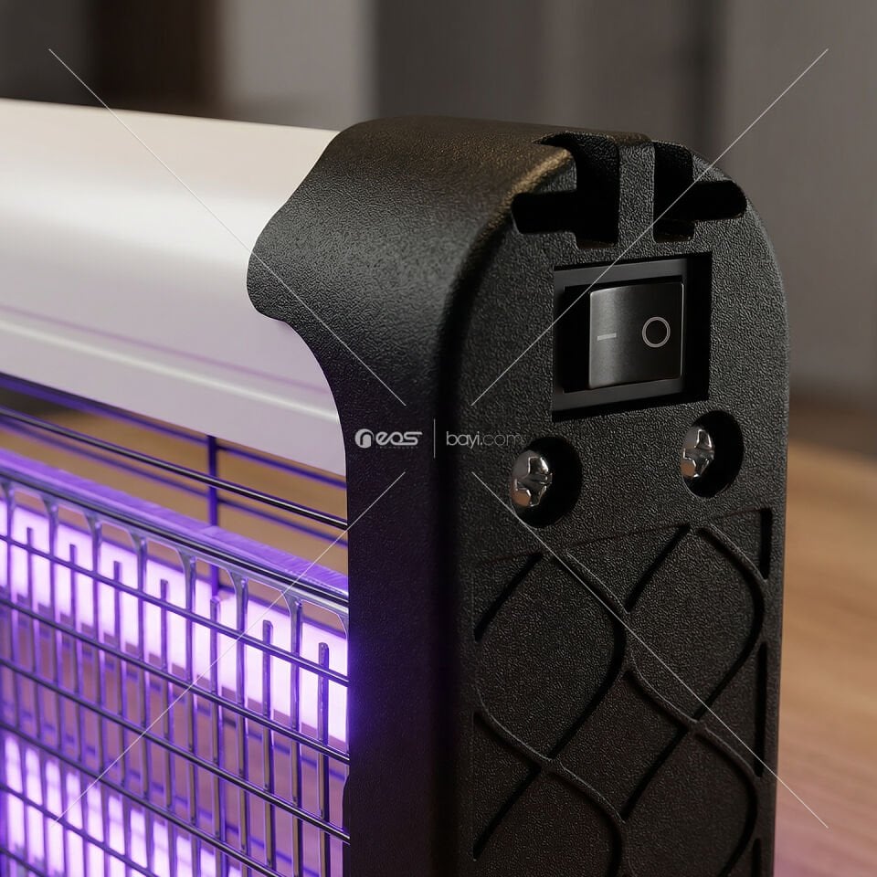 Asonic S28 Çift Cam LED Zincir Askısılı Sanayı Tipi Sinek Öldürücü XXXL Boy 40W+ 2000V