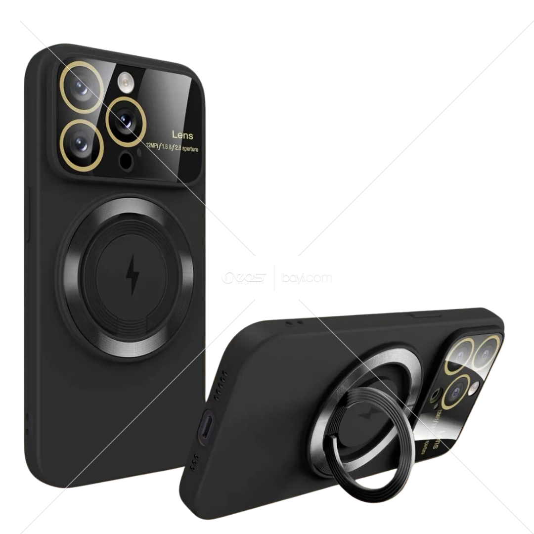 15 BLACK Magsafe Kamera Korumalı GM-74