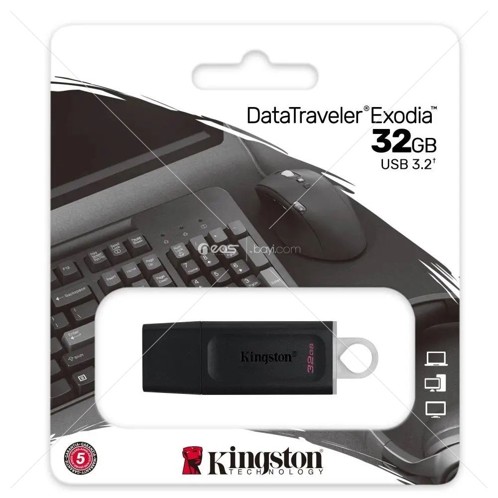 Kingston 32 GB Exodia USB 3.2 Gen1 DTX/32GB USB Bellek