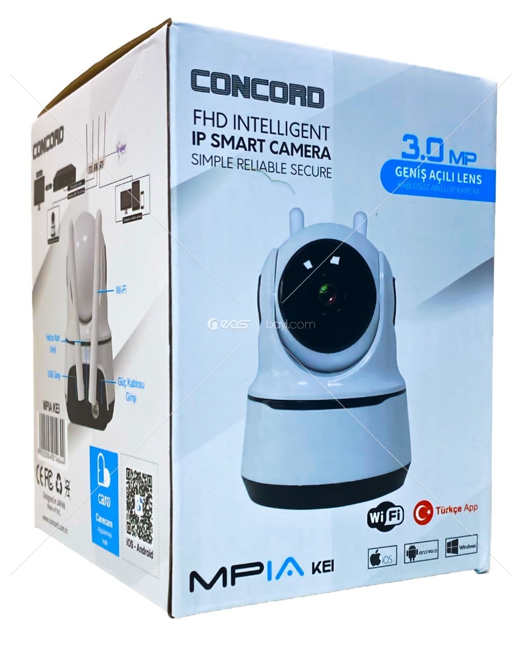 MPİA KEİ 360 Kamera 3.0 MegaPİXEL