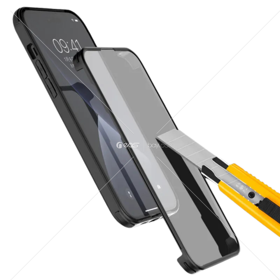 360' FullCOVER İPHONE 15PROMAX BLACK Kılıf