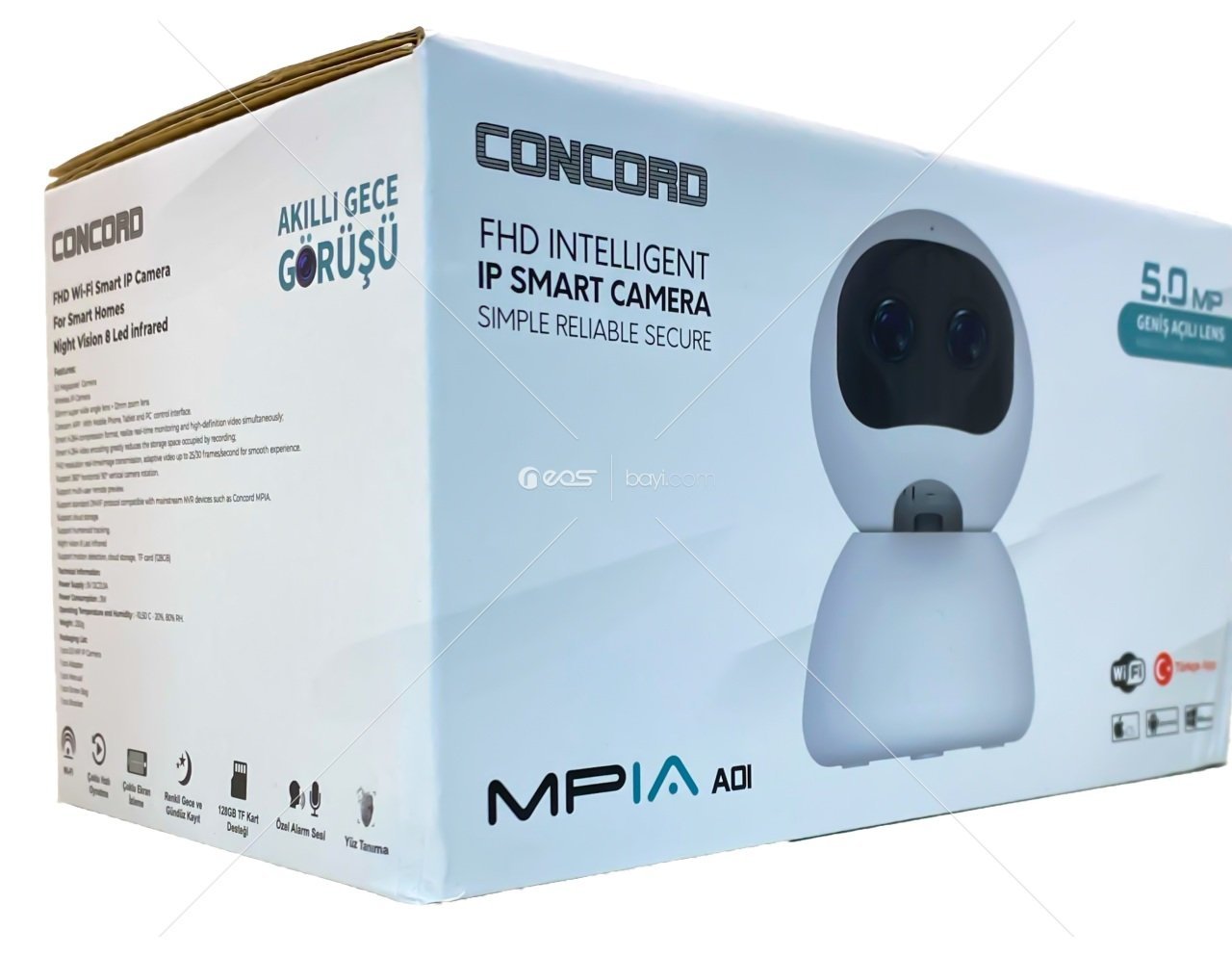 MPİA AOİ 360 Kamera 5.0 MegaPİXEL