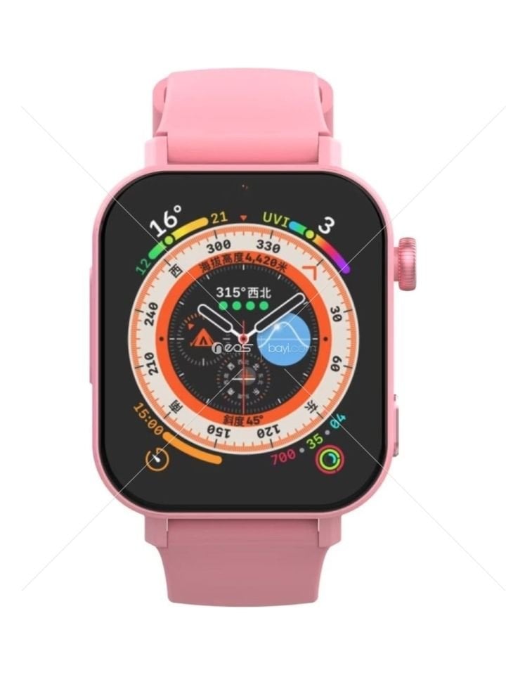Wonlex KT23 4.5 G Sim Kartlı Akıllı Saat Görüntülü Konuşma  Pembe