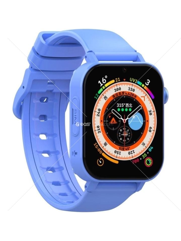 Wonlex KT23 4.5 G Sim Kartlı Akıllı Saat Görüntülü Konuşma  MAVİ