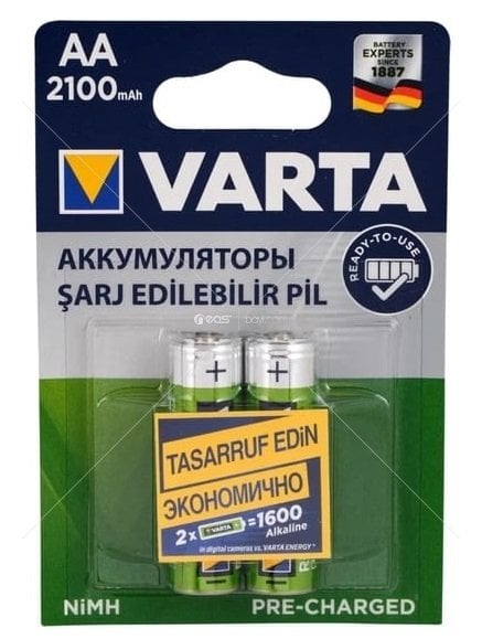 Varta Kalın Phone Şarj Edilebilir AA