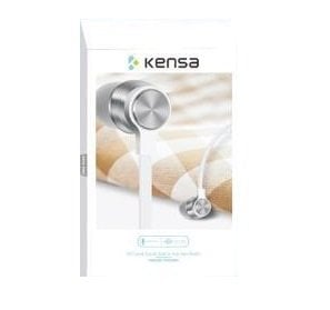 K163 Microphone Super Bass+Tiz Sport Headset White