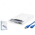 HADRON HDX1760 HARDDİSK KUTUSU ŞEFFAF USB 3.0 SATA 2.5