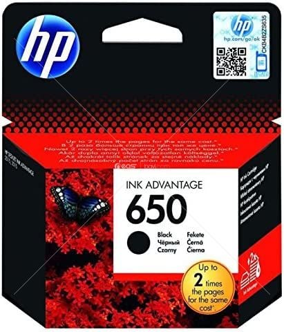 HP 650 Siyah (Black) Kartuş CZ101A