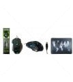 PL-1830 USB IŞIKLI OYUNCU MOUSE+MOUSEPAD