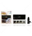 PL-8988 3'LÜ ÇAKMAK SOKET ÇOĞALTICI+USB GİRİŞ SETİ