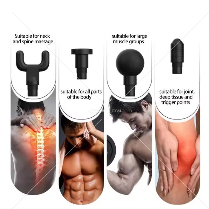 Süper Hızlı Masaj Alati 6X Güç Modu Uzun Süren Şarj