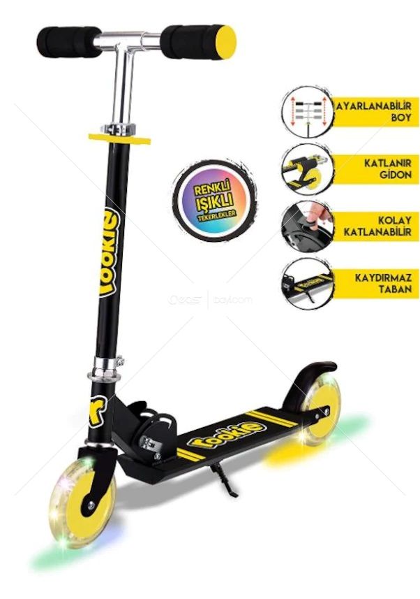 Rookie Iki Tekerlekli Katlanır Çocuk Scooter