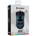 Everest SM-654 ECO Usb Siyah 4D Optik LED Işıklı Gaming Oyuncu Mouse