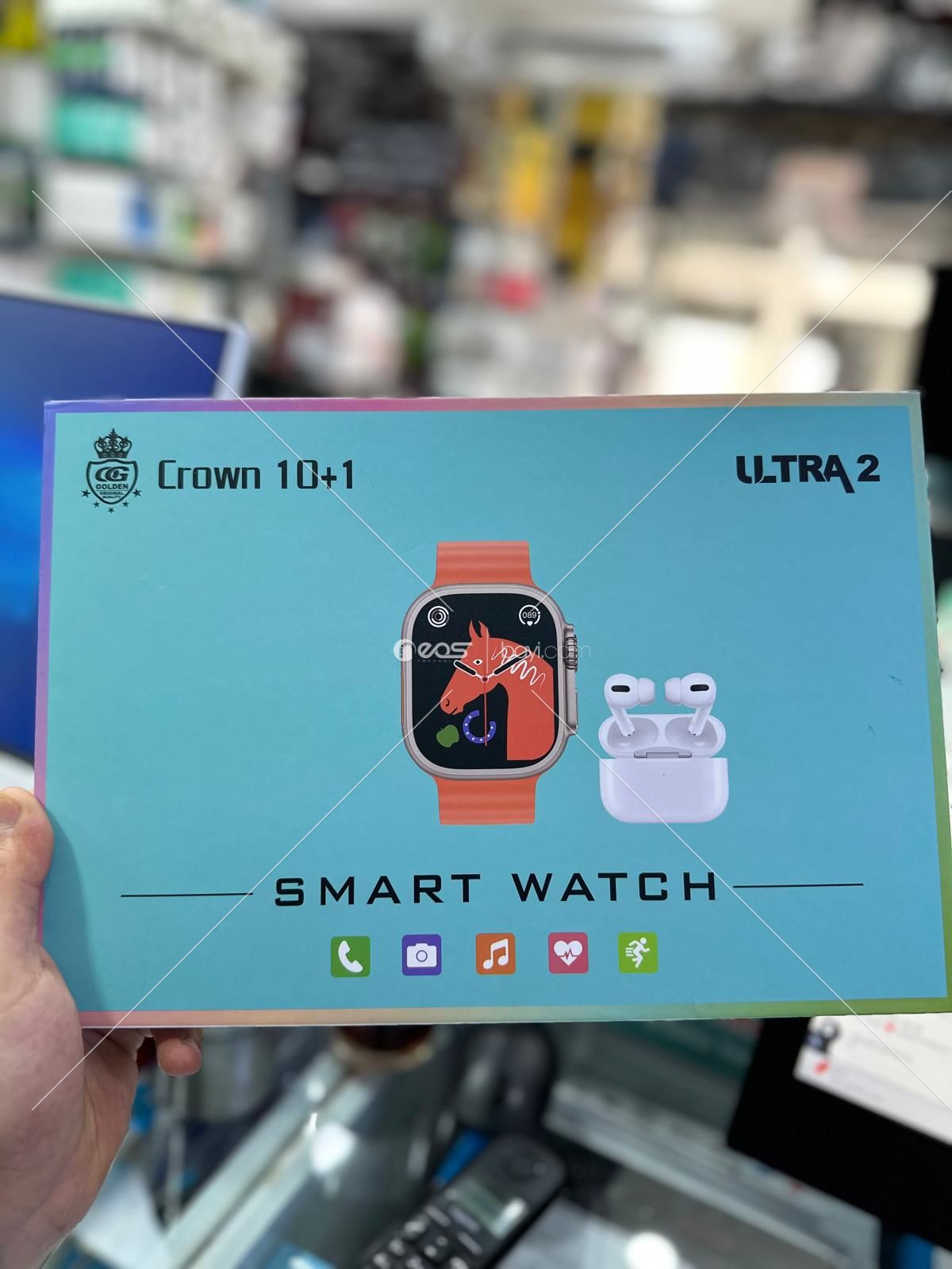 10+1 Crown Watch Ultra 2 Airpods Hediyeli