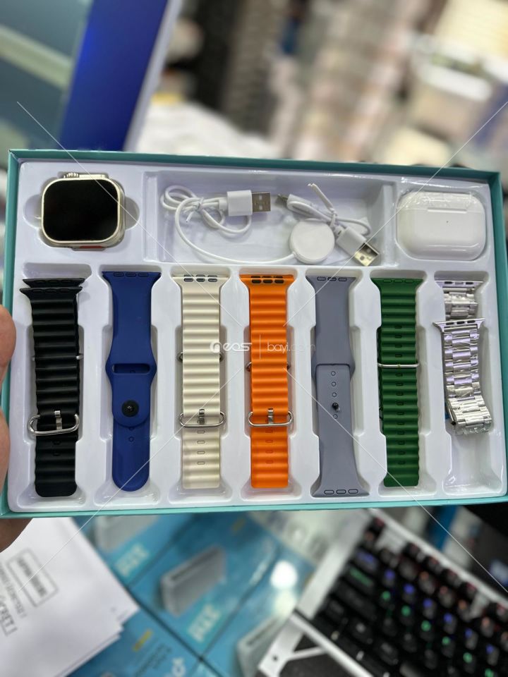 10+1 Crown Watch Ultra 2 Airpods Hediyeli