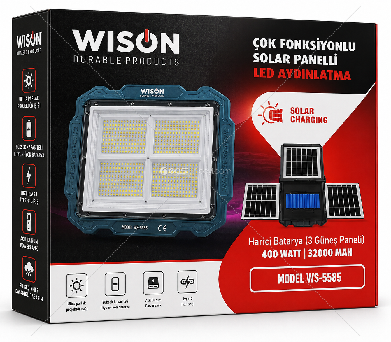 WISON WS 5585 LED AYDINLATMA