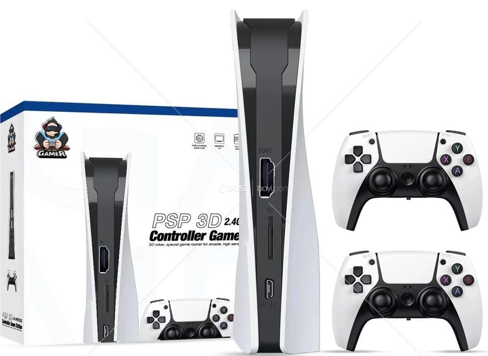 Yeni Oyun GTA+PES+FOOTBALL 14.000 ADETTEN FAZLA Oyun Kablosuz HDMI Arcade 2.4G 4K TV Mini Oyun için Q10 ARPSP Ev için PS5 Kasa Tasarımlı Oyun Konsolu ile