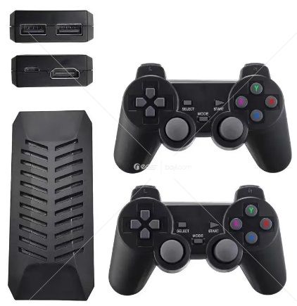 M16 4K Ultra oyun sopa iki oyuncu Video oyunu konsolu 20000 ücretsiz oyunlar için kablosuz gamepad 64G/128G bit retro oyunları