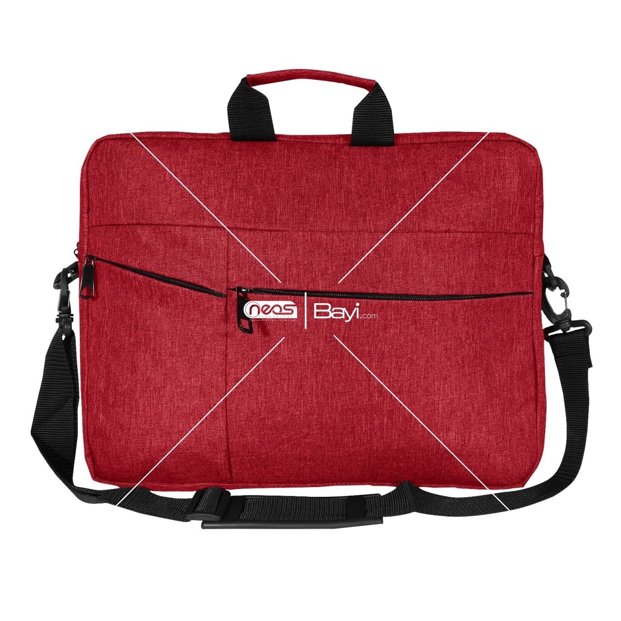 Briefcase Notebook Bag 15.6 Koruma Pad/Ekstra RED