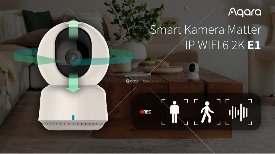 AQARA KAMERA E1 KABLOSUZ IP KAMERA 2K