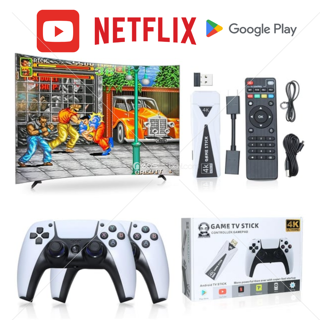 Joystick Panel Game Console Netflix Youtube +Gogle Play Store
