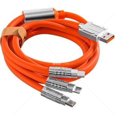 PL-8836 3-İN-1 120W 6A USB TO TYPE-C,MİCRO,İPHONE ŞARJ