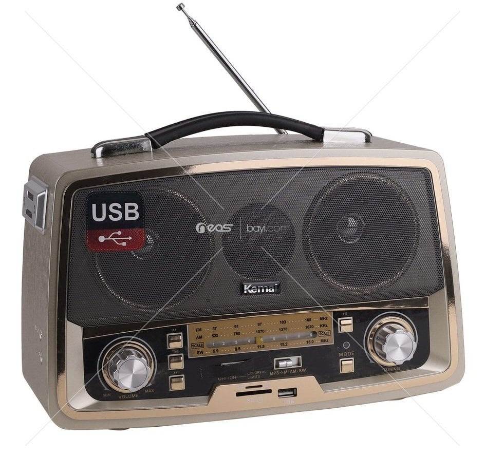 KM-264 Nostalji Bluetooth Hoparlör