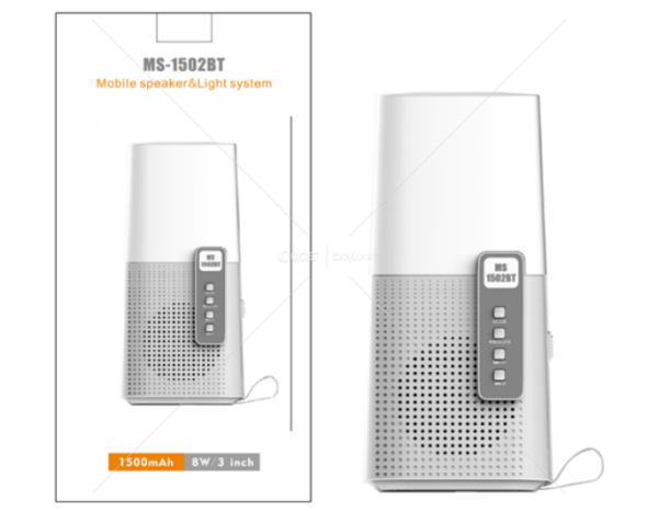 PL-4383 SD,USB GİRİŞLİ IŞIKLI BLUETOOTH SPEAKER