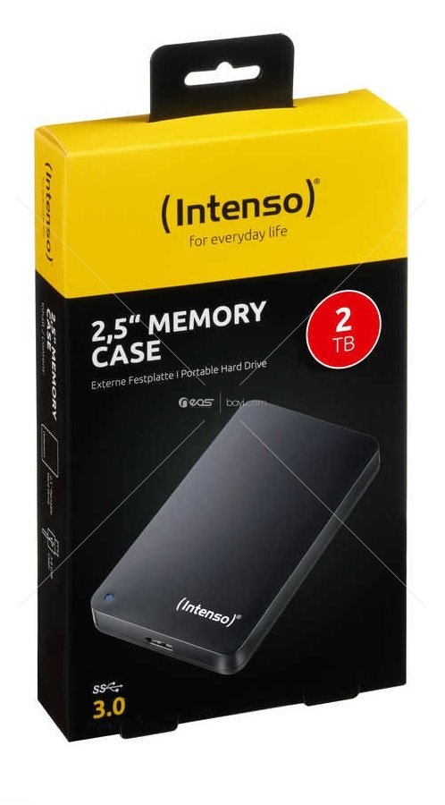 Intenso 2TB 2.5'' USB 3.0 Taşınabilir Disk Siyah