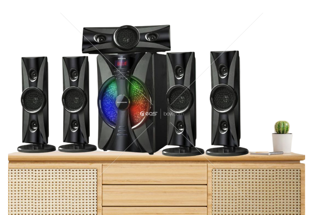 PL-4240 SD USB FM BLUETOOTH 5+1 SPEAKER